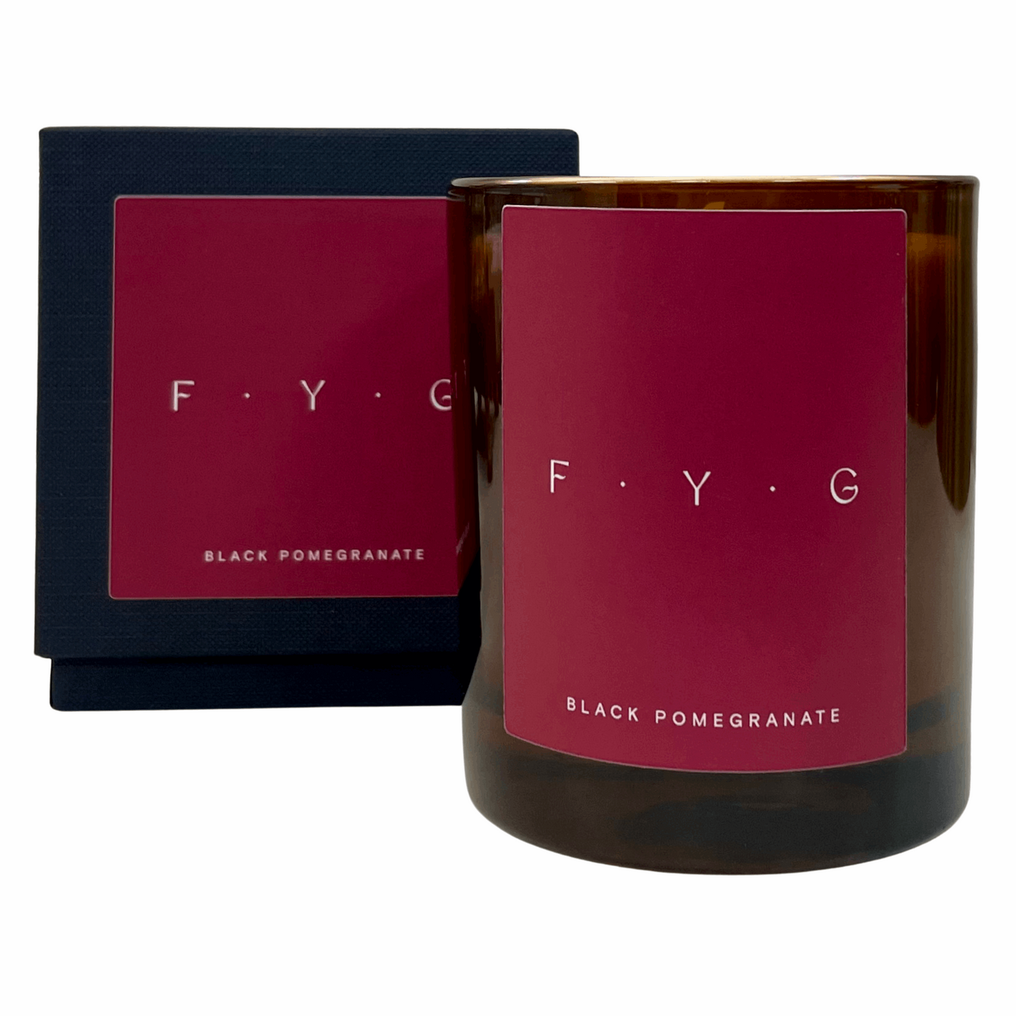 FYG Black Pomegranate Fragranced Candle