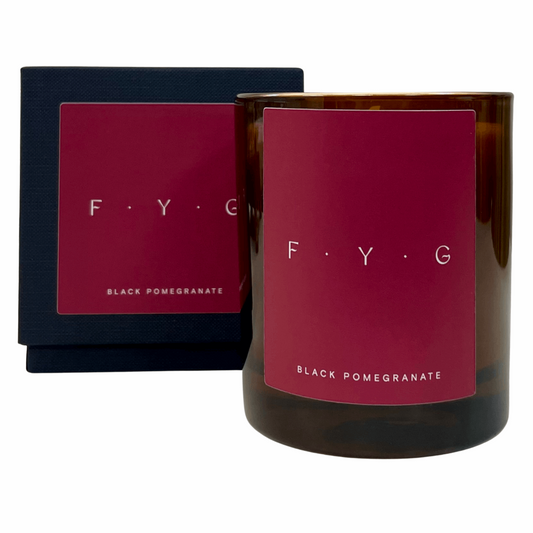 FYG Black Pomegranate Fragranced Candle
