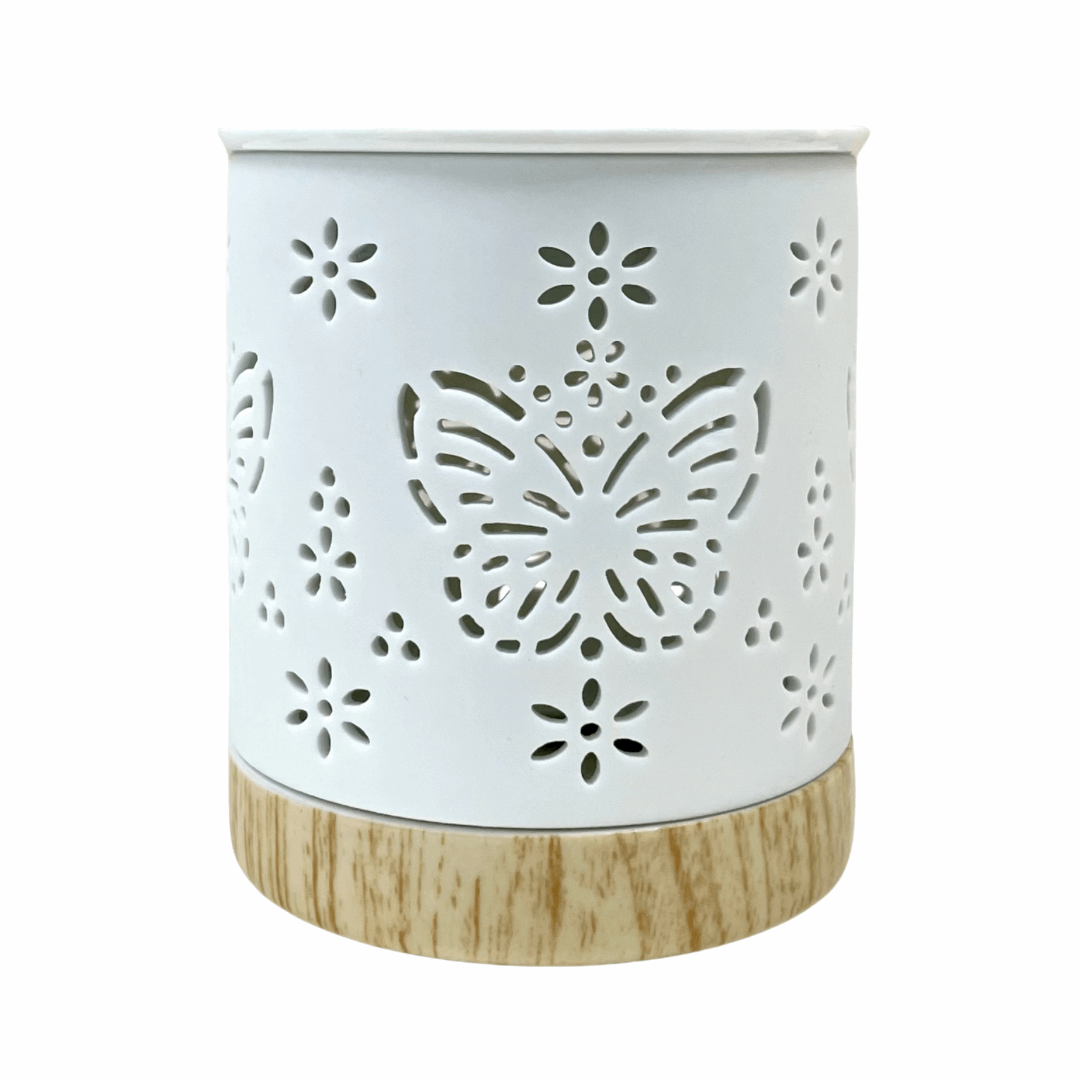 Butterfly Wax Melt Burner - Arbory Rose