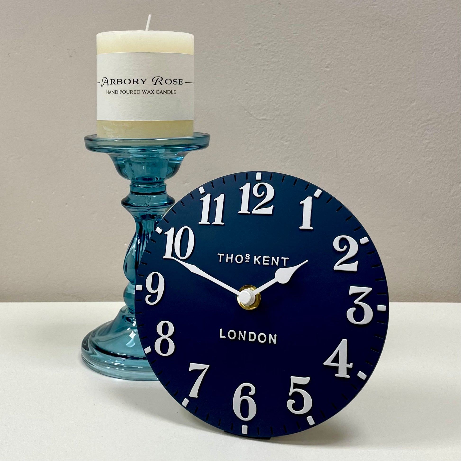 Thomas Kent Mantle Clock - Midnight - Arbory Rose