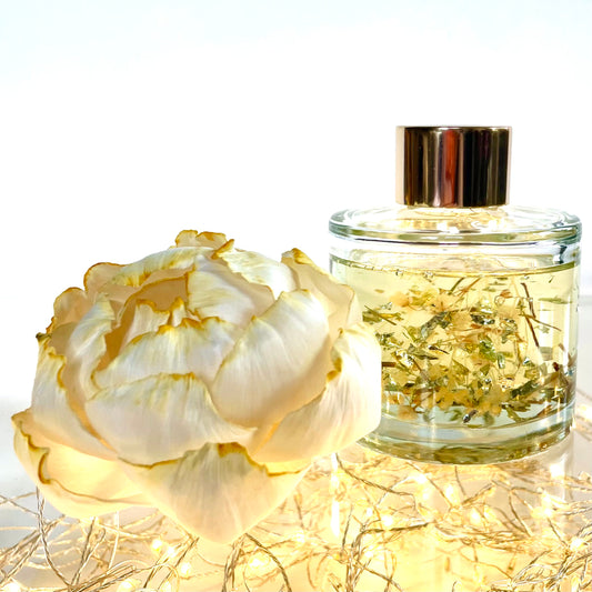 Special Edition Lemongrass & Ginger Luxury Rose Diffuser - Arbory Rose