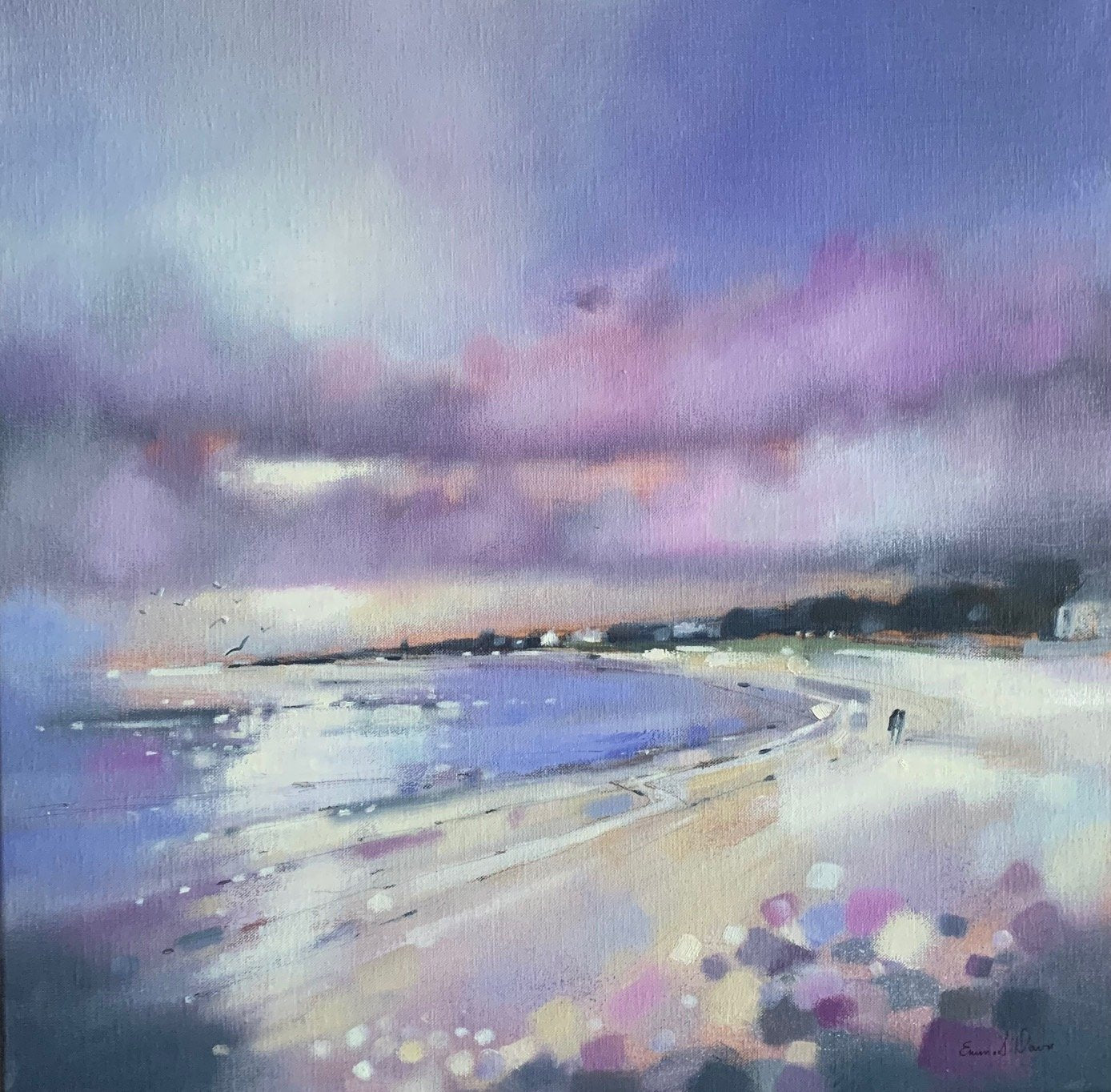 Summer Days, Elie Framed Tile