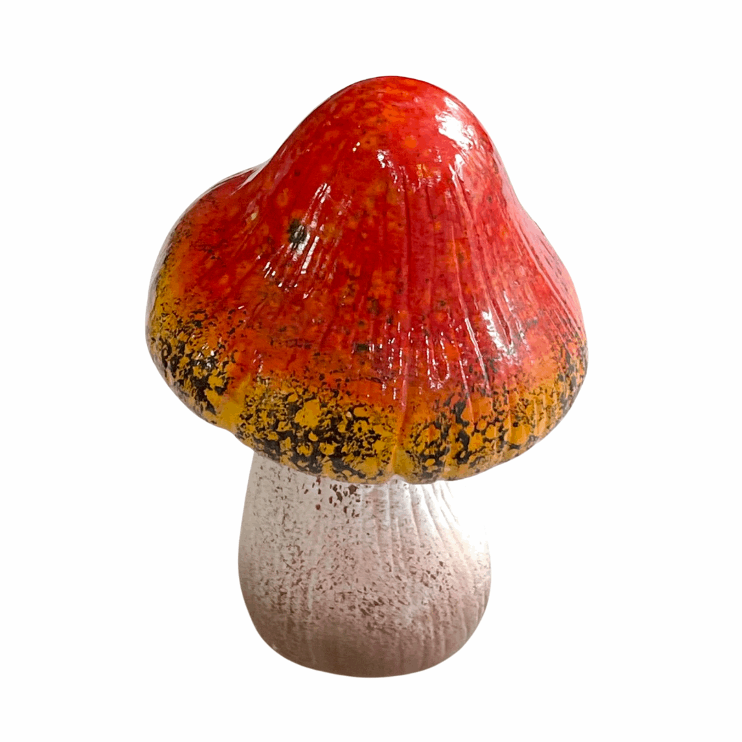 Ceramic Mushroom Decoration