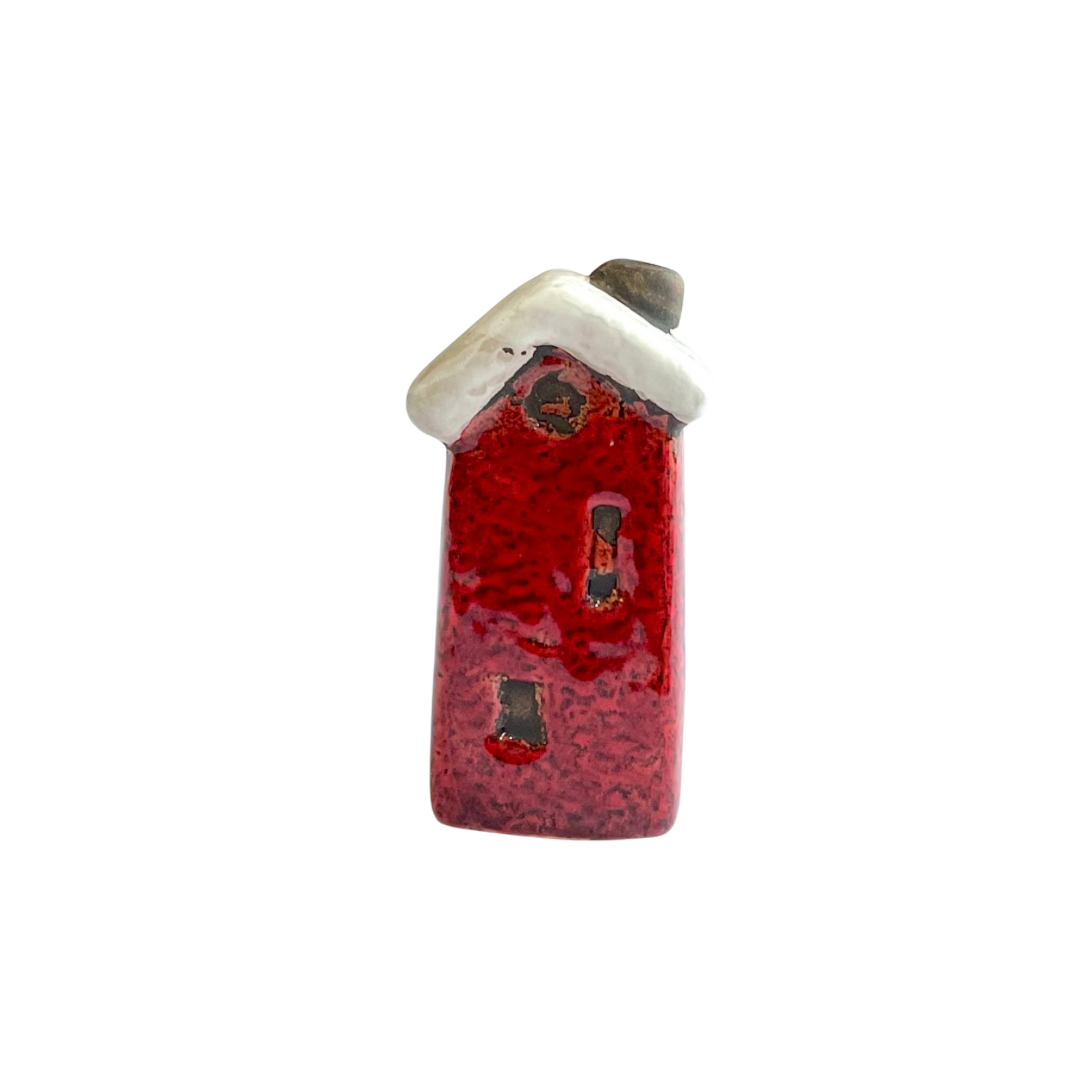 Little Ceramic Red House