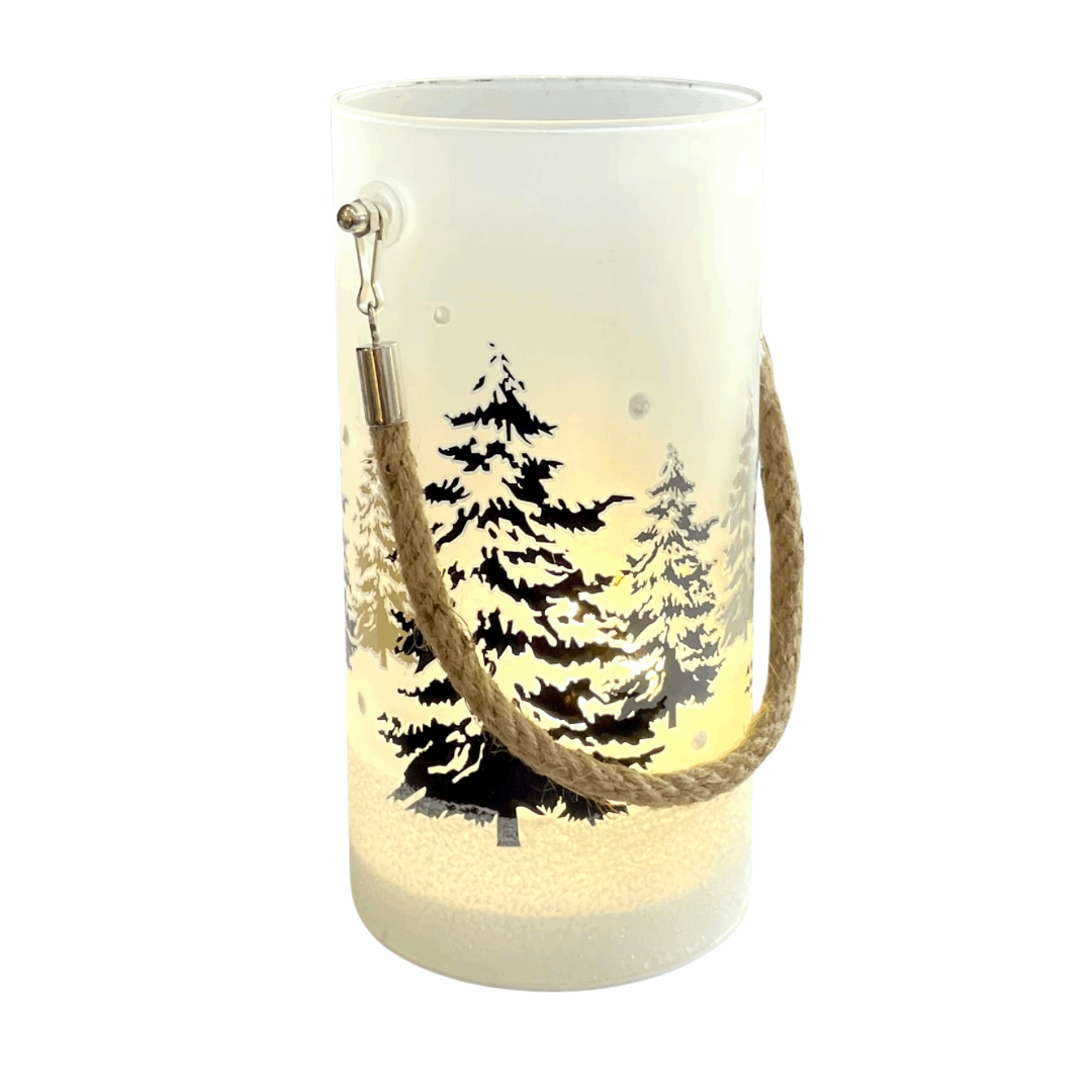 Forest LED Light Up Lantern