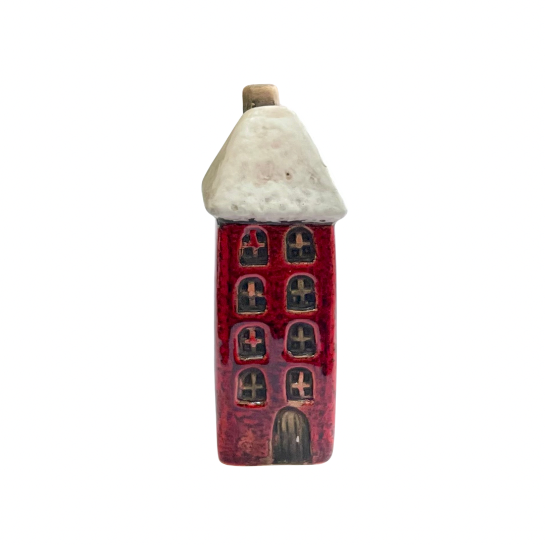 Little Ceramic Red House