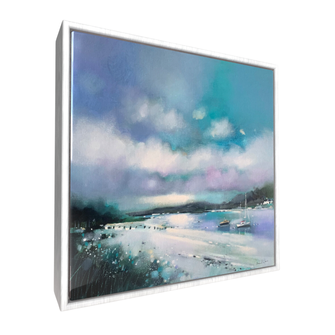 Silver Sands of Morar Framed Tile