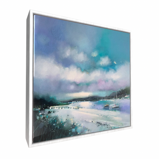 Silver Sands of Morar Framed Tile