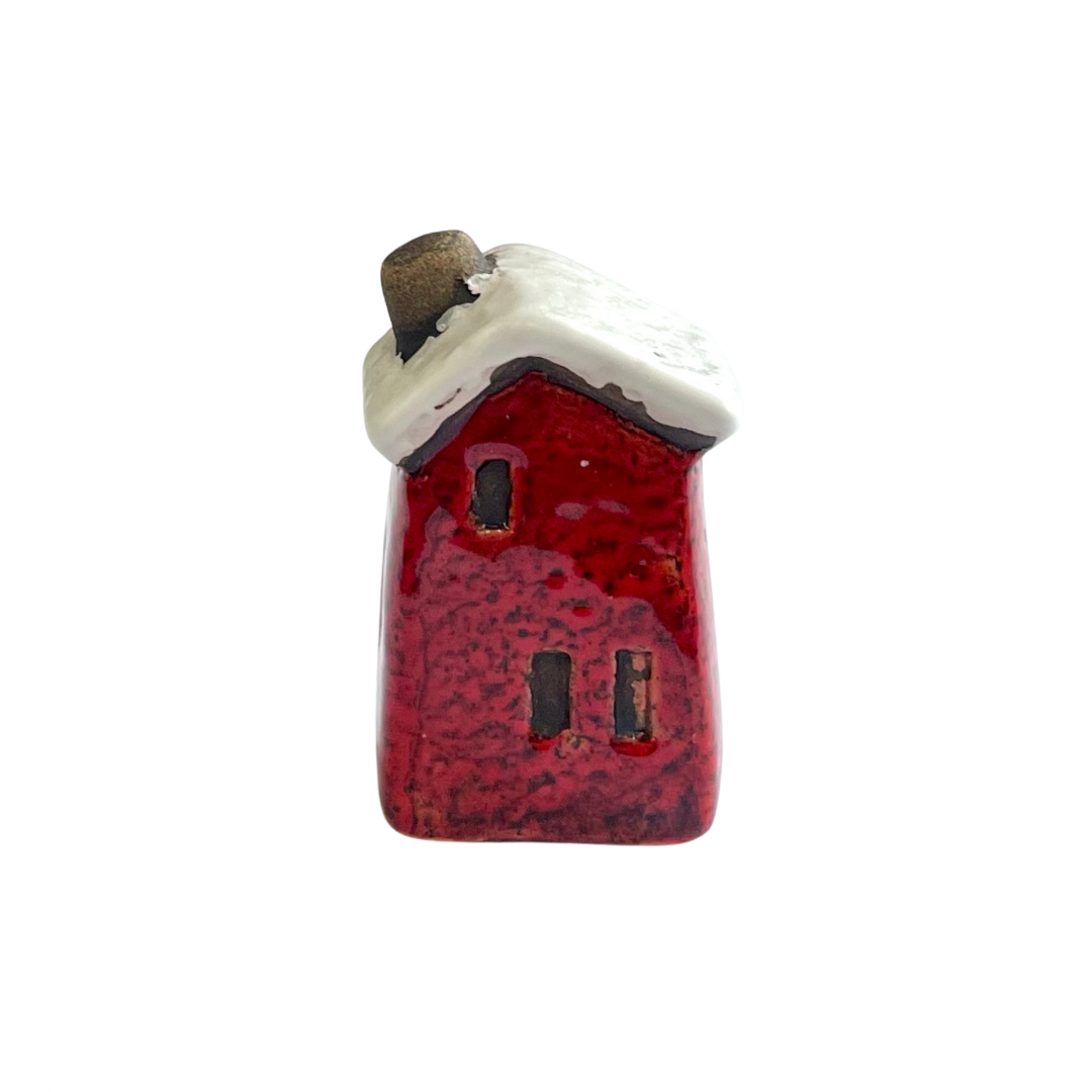 Little Ceramic Red House