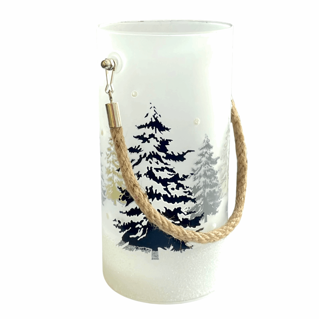 Forest LED Light Up Lantern