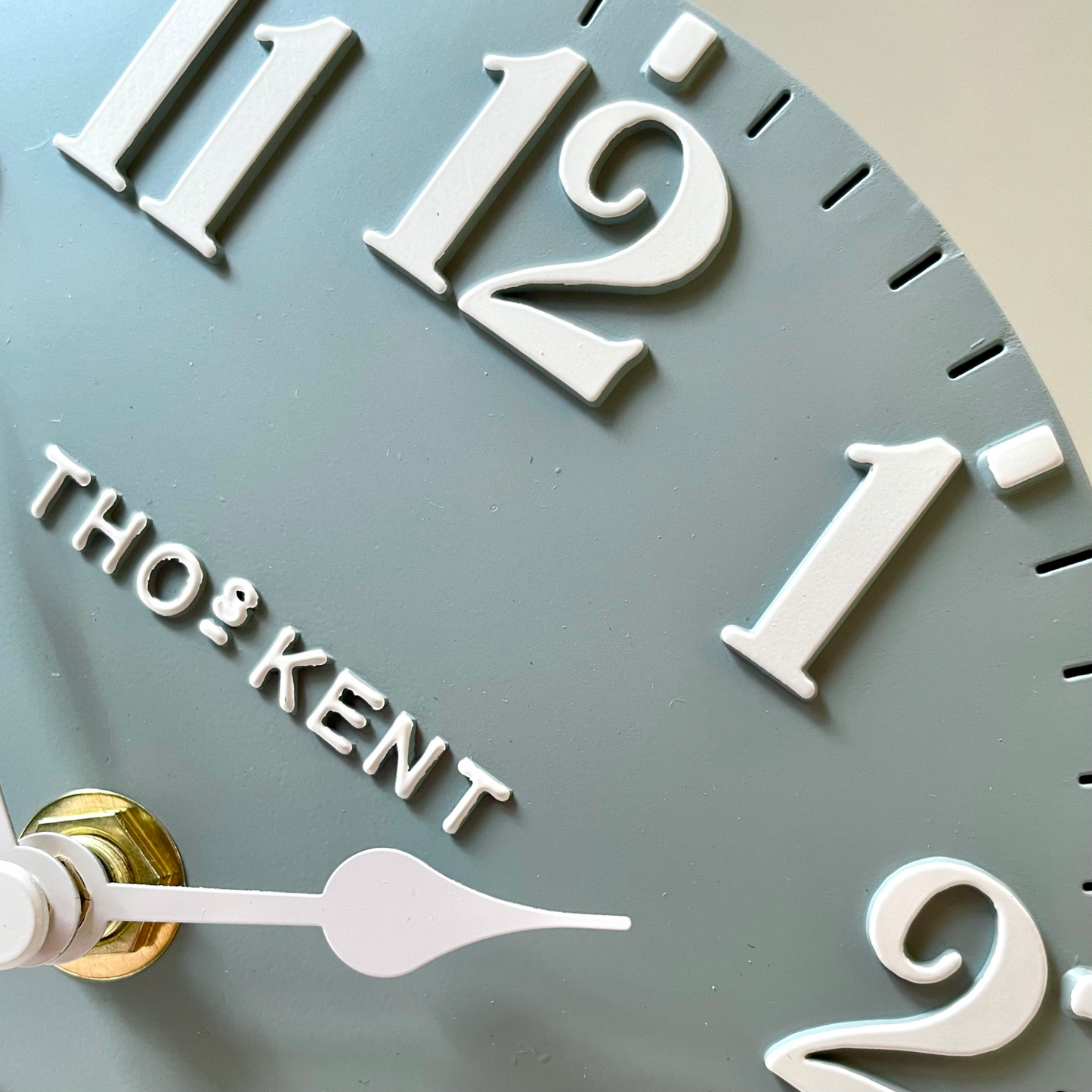 Thomas Kent Mantle Clock - Light Blue - Arbory Rose