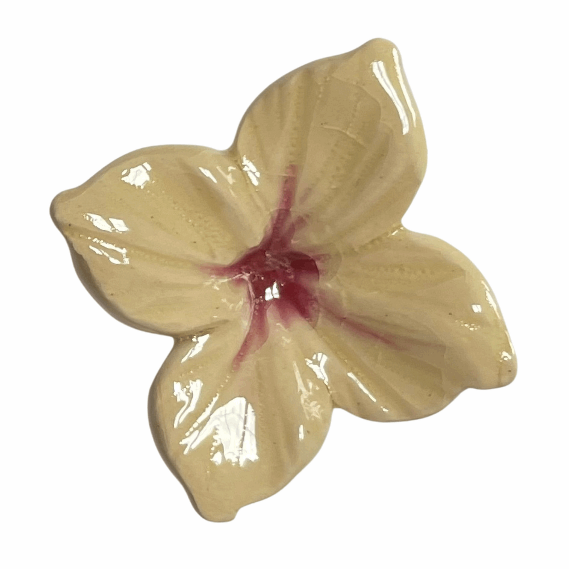 Handmade Ceramic Mini Hydrangea Flower - Pink