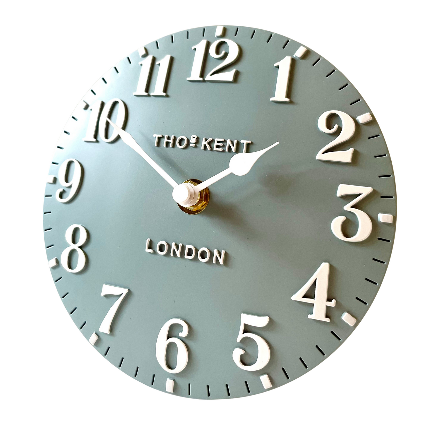 Thomas Kent Mantle Clock - Light Blue - Arbory Rose