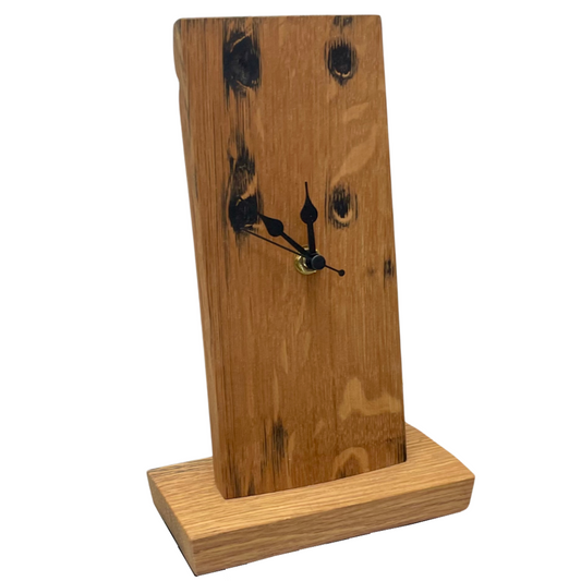 Whisky Stave Mantle Clock - Arbory Rose