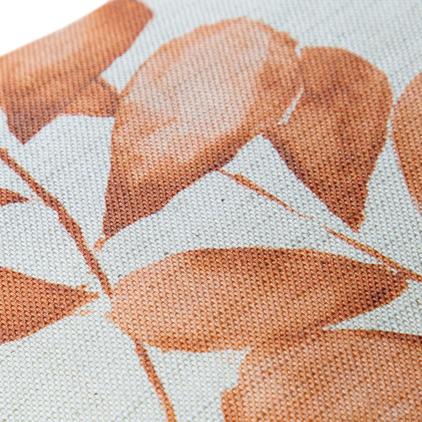 Rowan Printed Cushion Amber: Amber / Feather Filled / 50 x 50cm