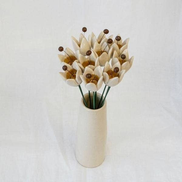 Tulip diameter approx. 2.5*3.5cm | 20cm stem: Light blue