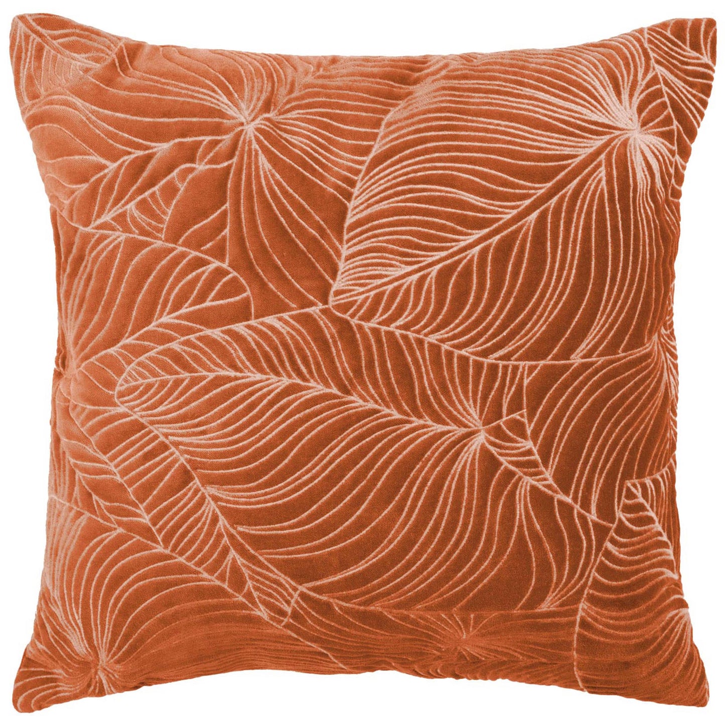 Taro Embroidered Cushion Sunset: Sunset / Feather Filled / 50 x 50cm