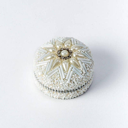 Star Design Sparkly Trinket Box