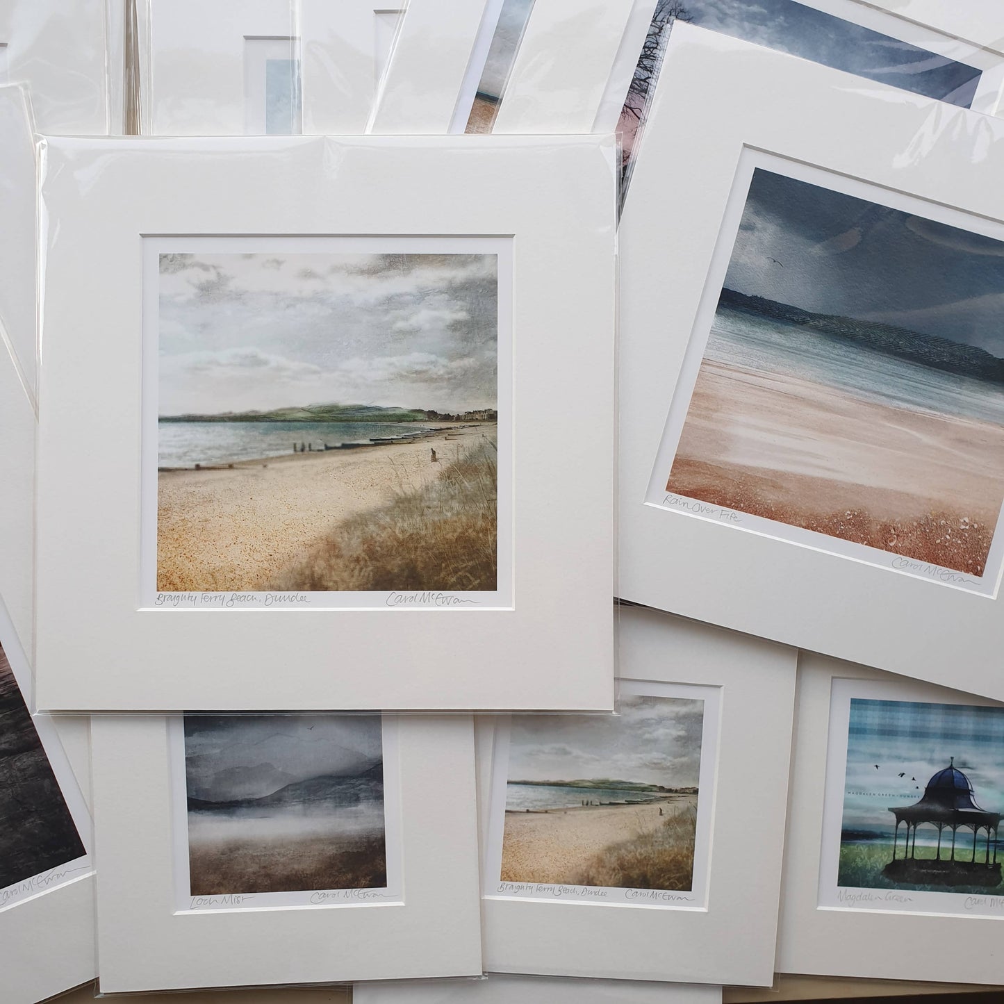 Loch Lomond Light - giclée art print by Scottish artist: 16 x 16 inches