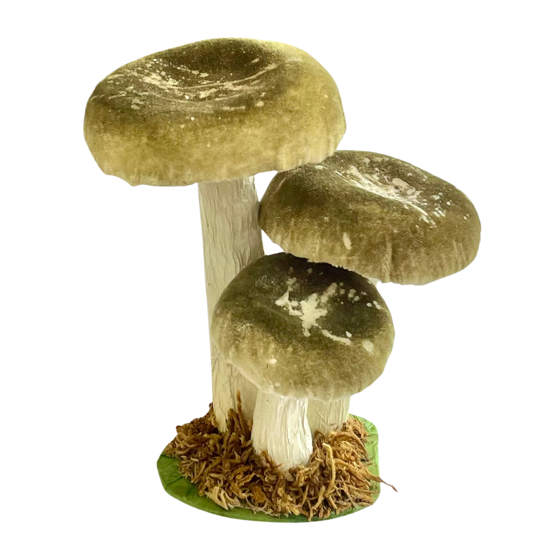 Velvet Mushroom Decoration