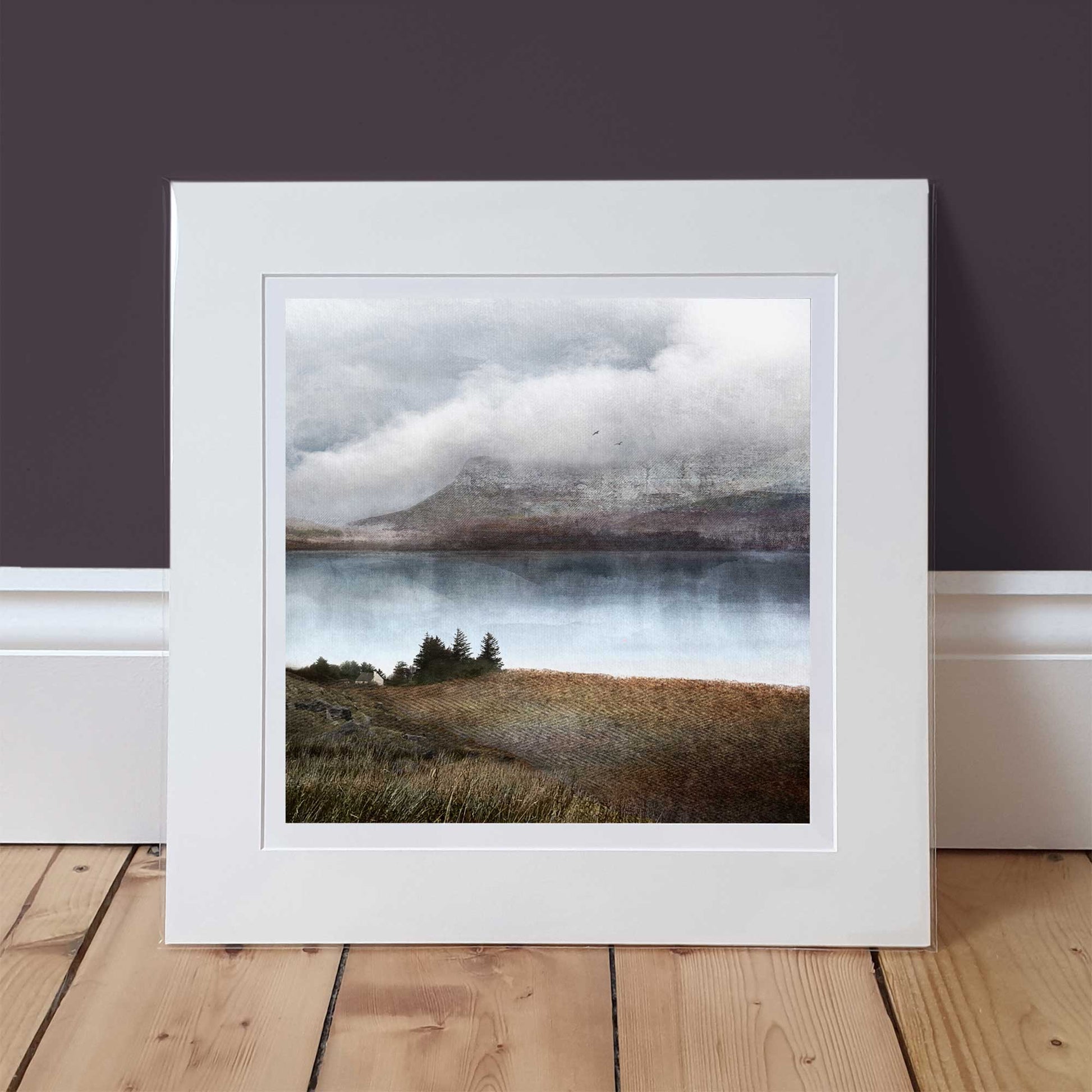Little Loch Broom Highland NC500 Mounted Art Print - Arbory Rose